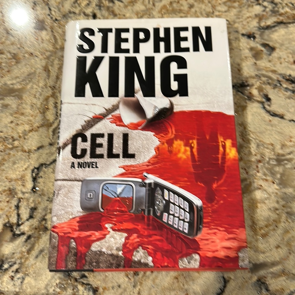 Vintage Stephen King Hardcover Novel 1st Edition/1st Printing “Cell”